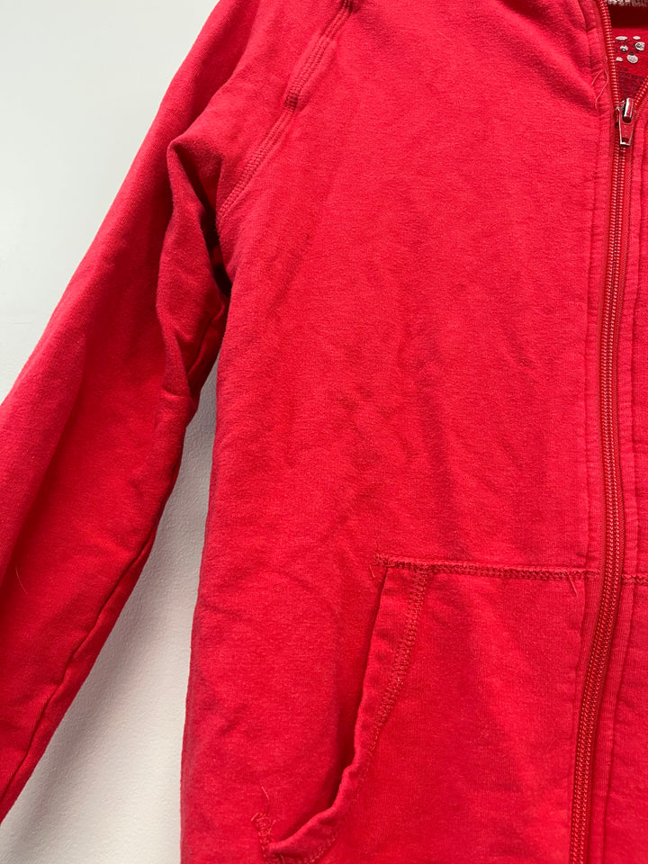 Kickee Pants Red Bamboo Sherpa Hoodie 10–12Y