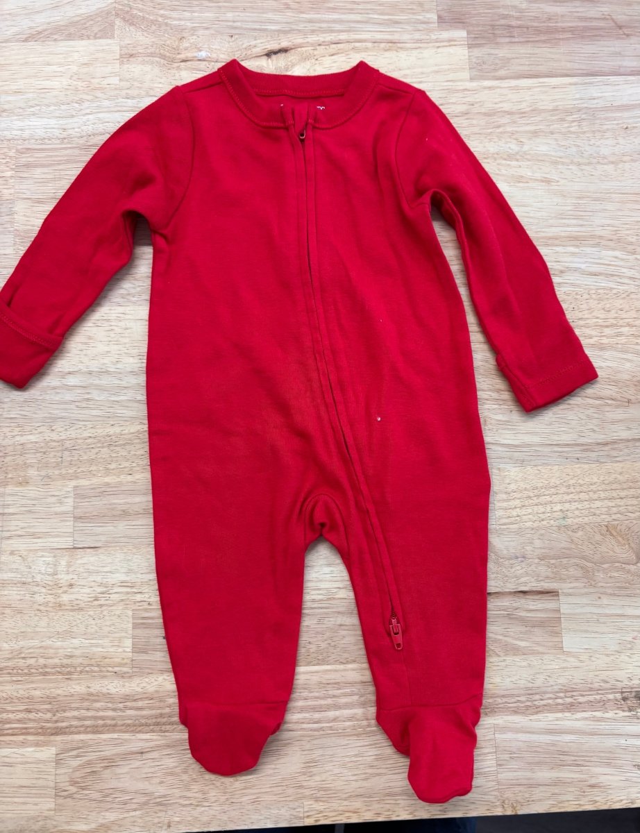 Old Navy 0 - 3 MONTH Sleeper - MY FIRST CHRISTMAS - Nest and Sprout - Consignment