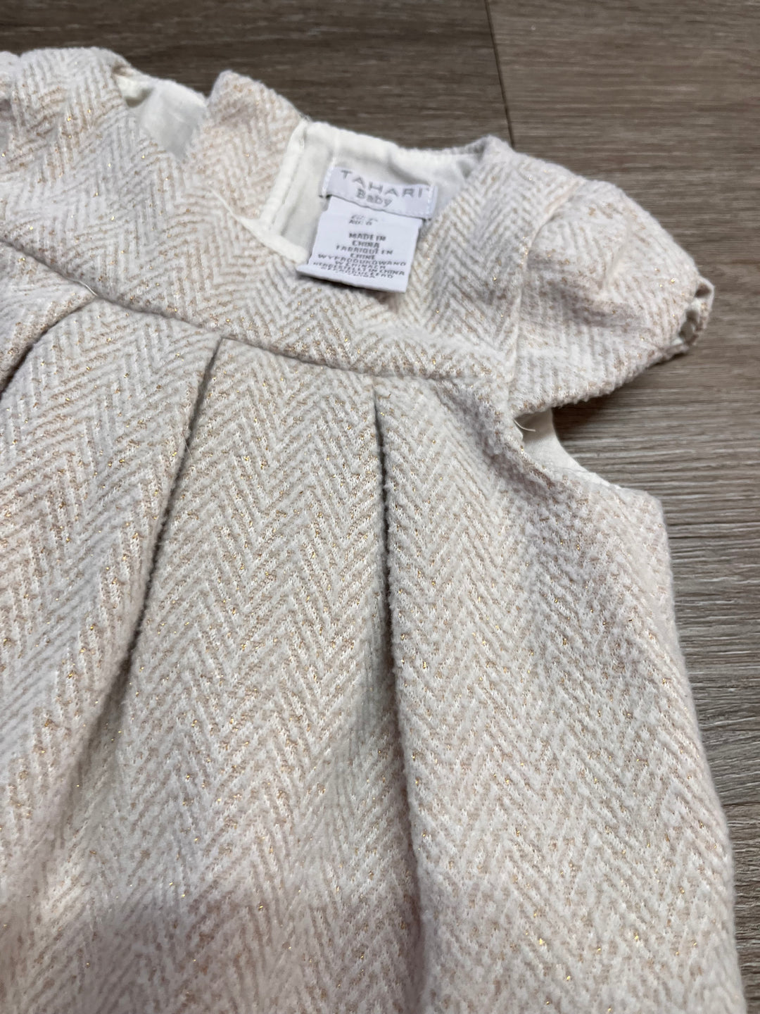 Tarhari 6–9M Gold Dress