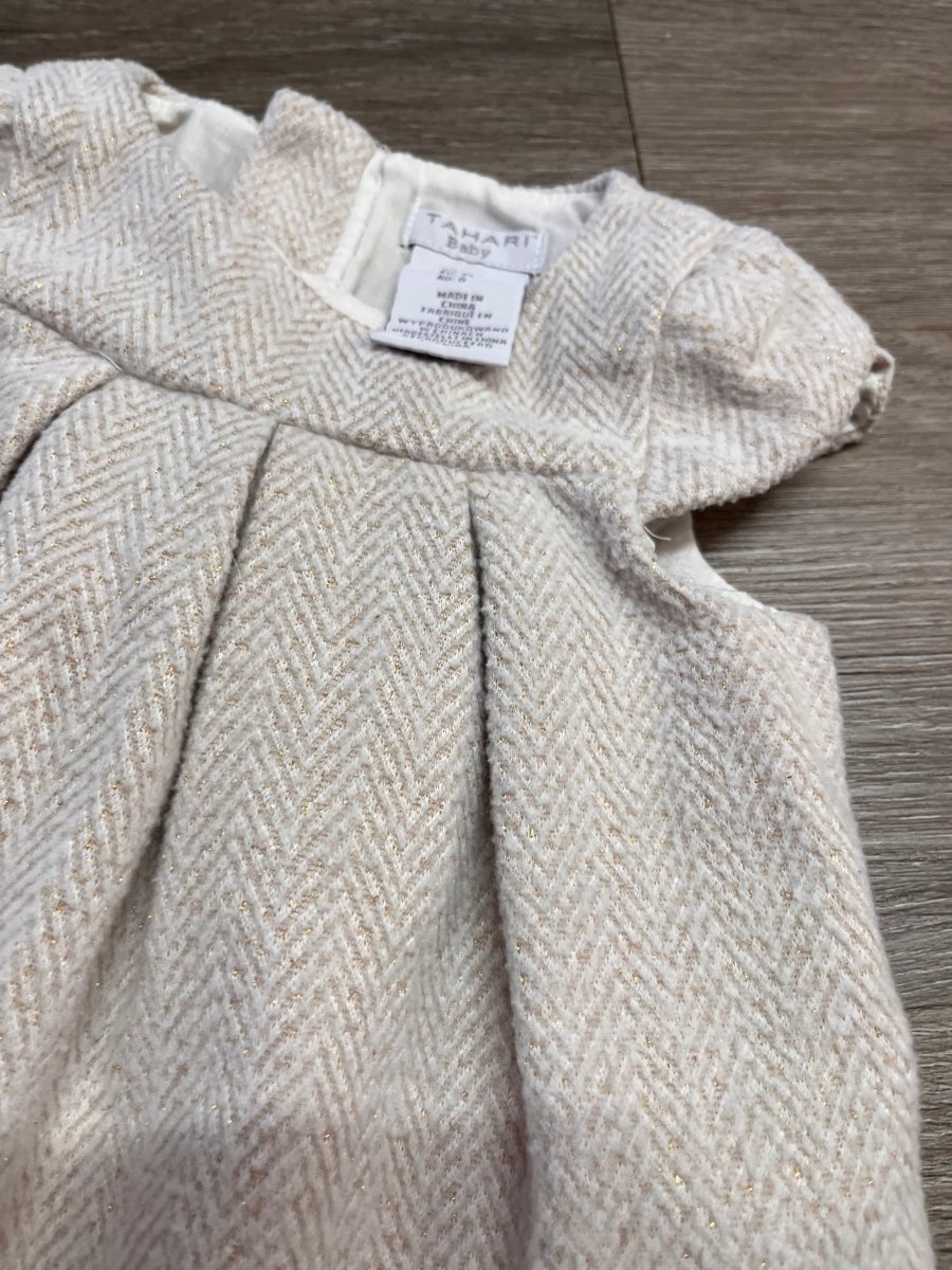 Tarhari 6–9M Gold Dress - Nest and Sprout - Consignment