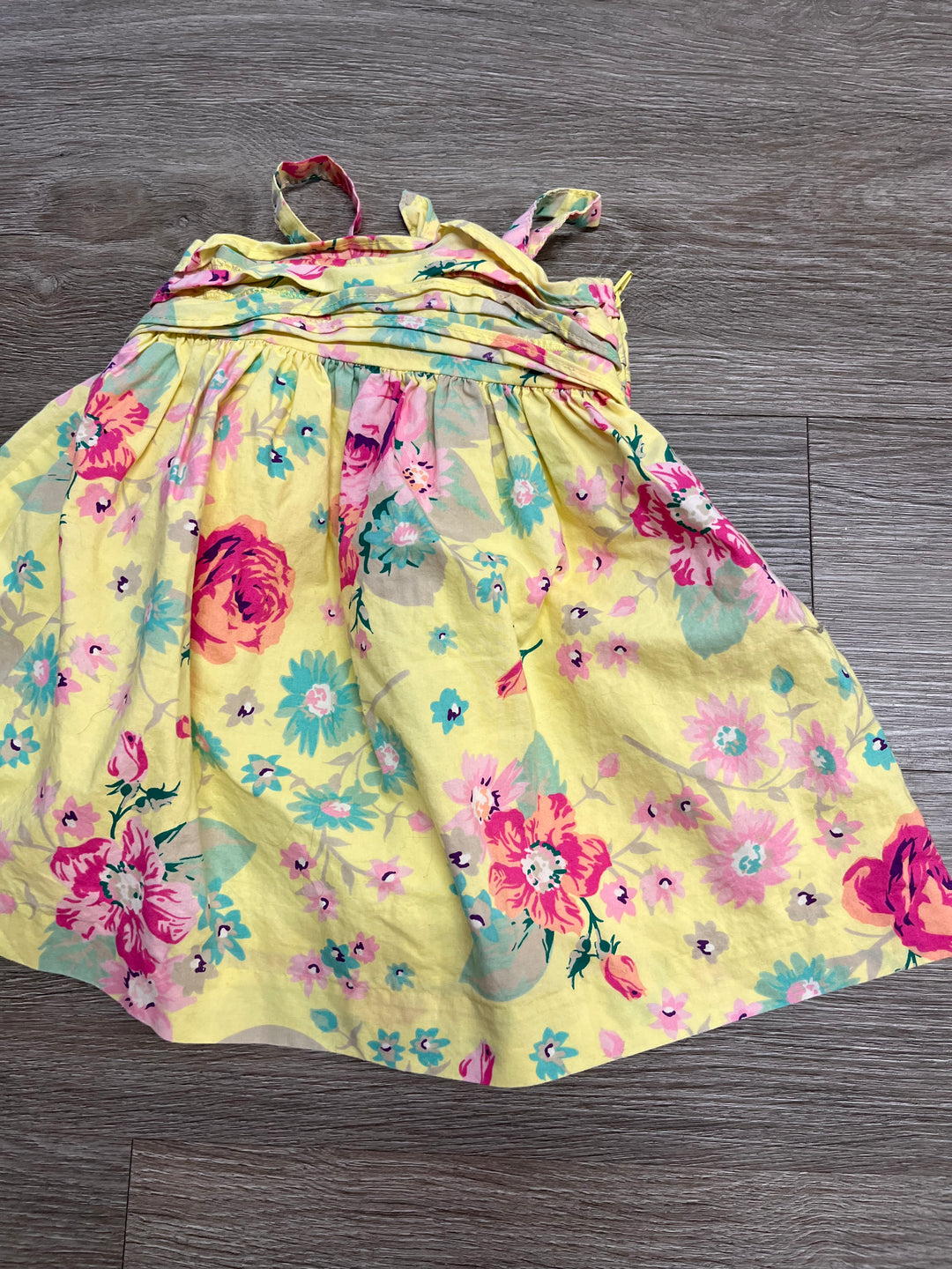 OshKosh B’gosh 12M Yellow Floral Sundress