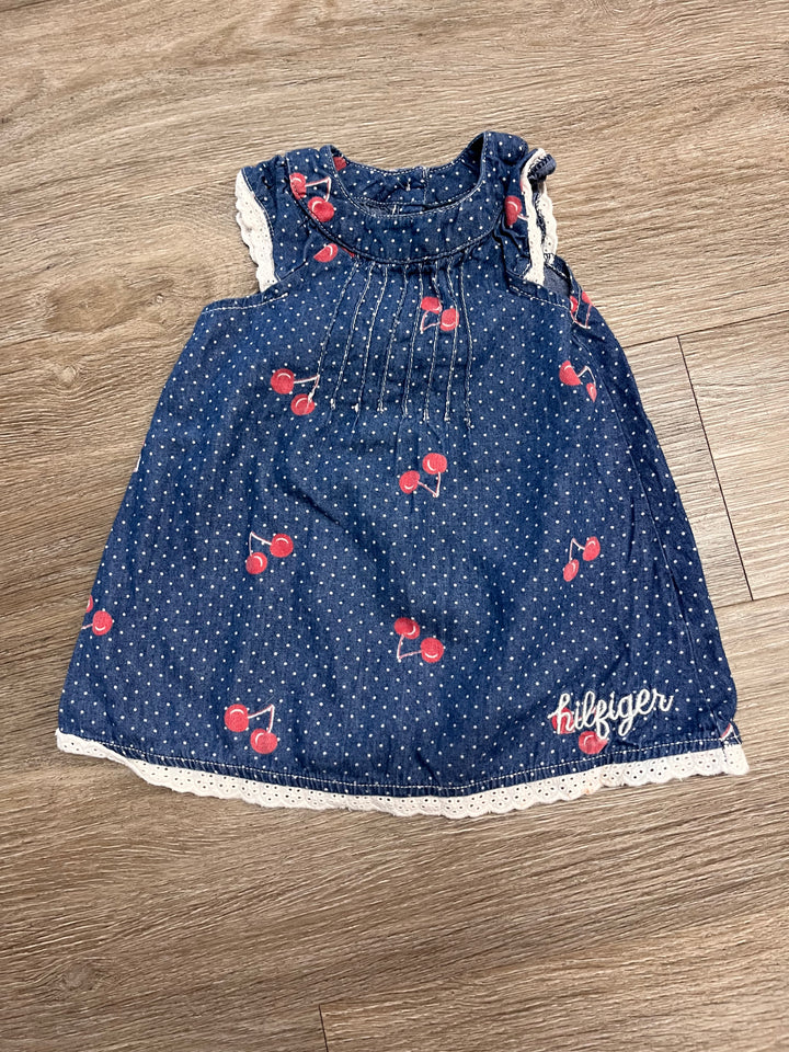 Tommy Hilfiger 12M Denim Cherry Dress