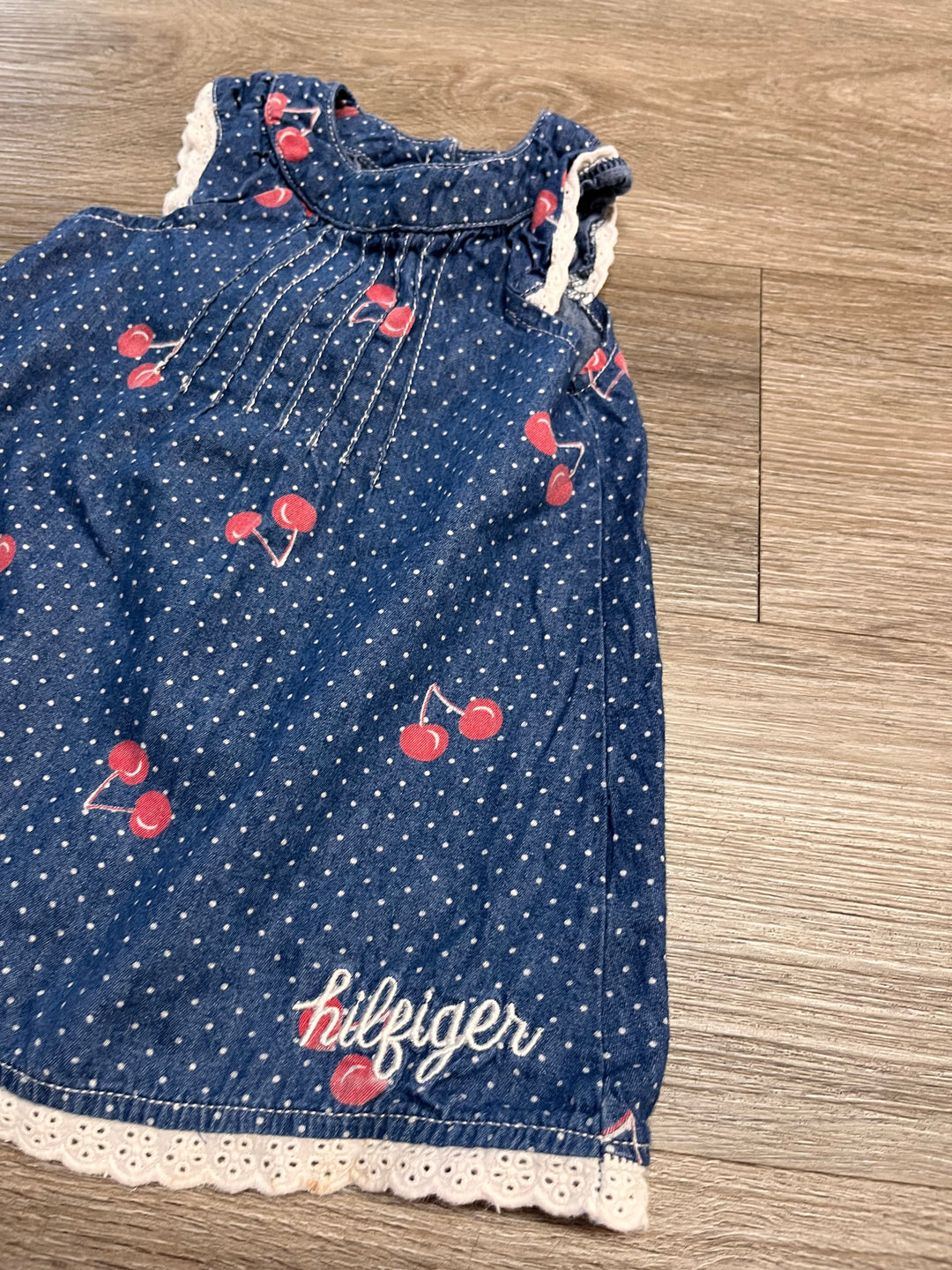 Tommy Hilfiger 12M Denim Cherry Dress