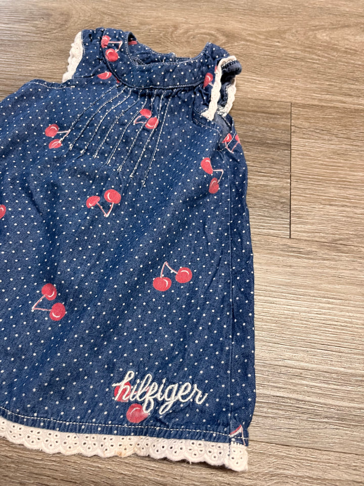 Tommy Hilfiger 12M Denim Cherry Dress