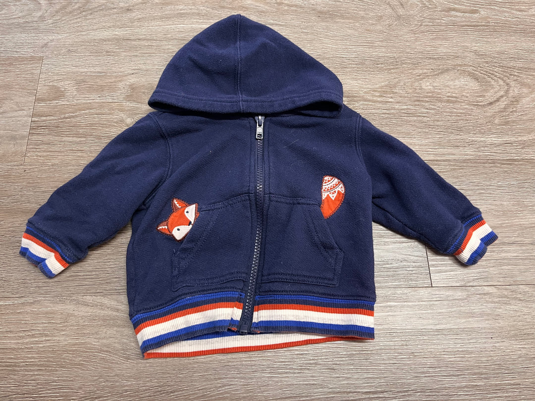 Gymboree 6–12M Fox Pocket Sweatshirt