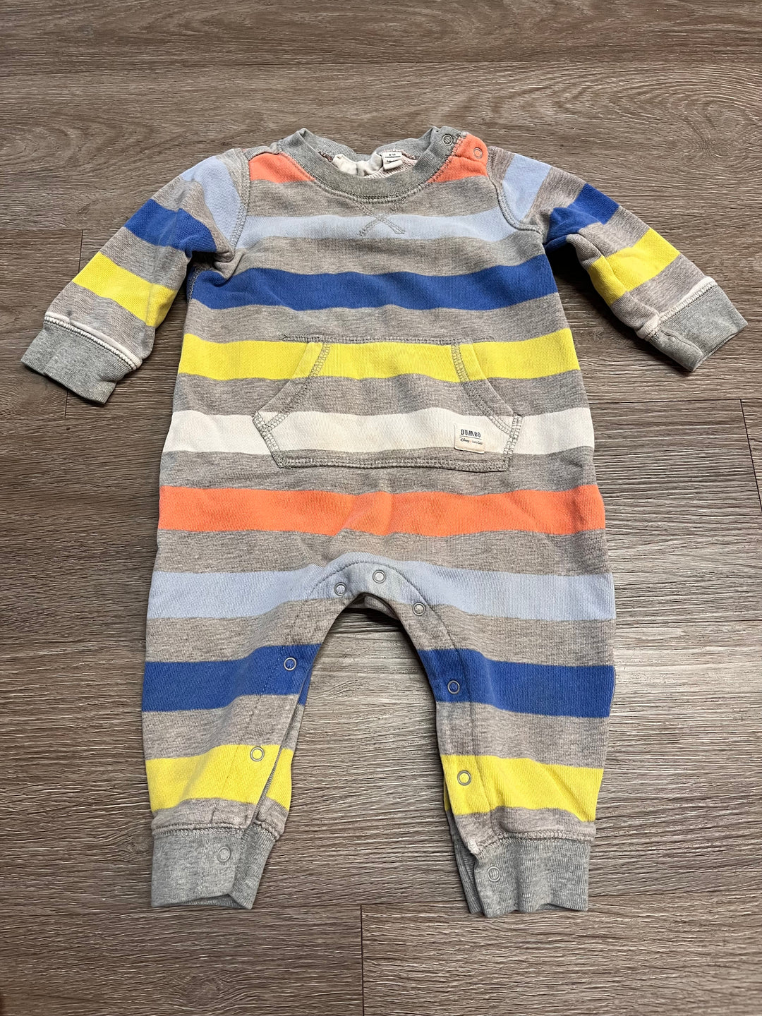 Gap 6–12M Disney Dumbo Sweatshirt Romper