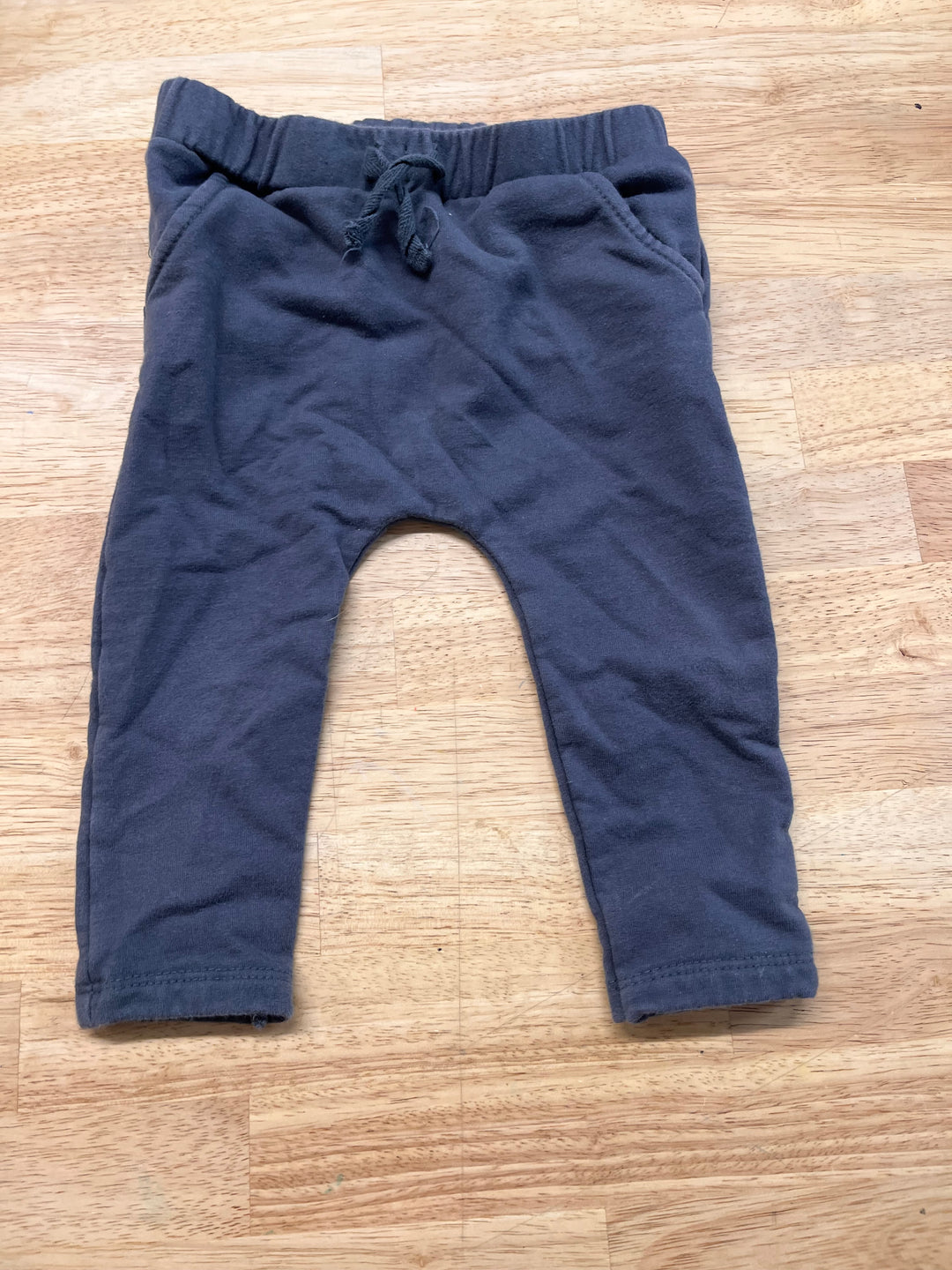 Rabbit & Bear Grey Fleece Jogger Pants 6/9M