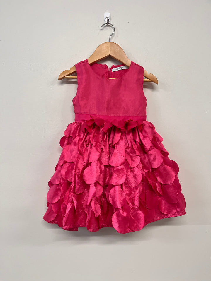 George Pink Petal Special Occasion Dress Size 3T
