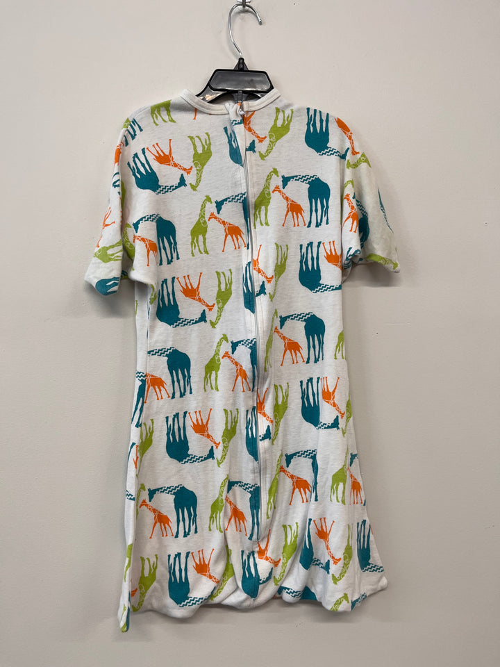 Sleeping Baby Zipadee-Zip Medium – Giraffe Print