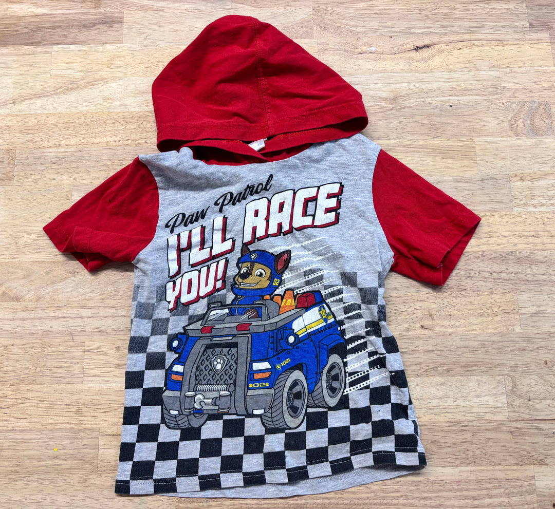 Nickelodeon Paw Patrol 3T Hooded Shirt