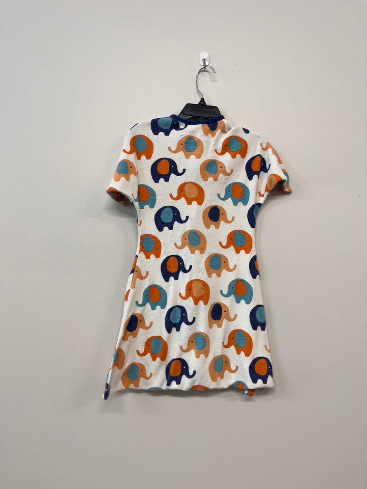 Sleeping Baby Zipadee-Zip Small – Elephant Print