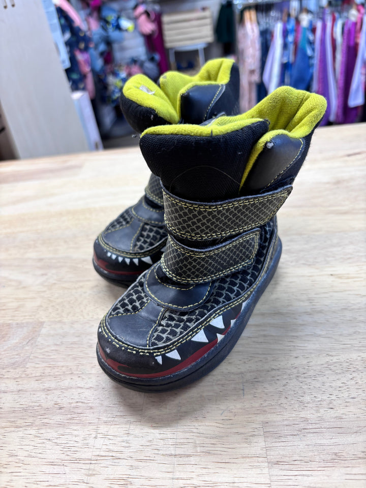Dinosaur Winter Boots Size 7