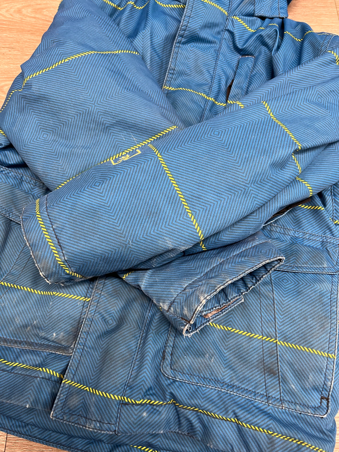 Ripzone Youth Medium Blue Jacket PLAY