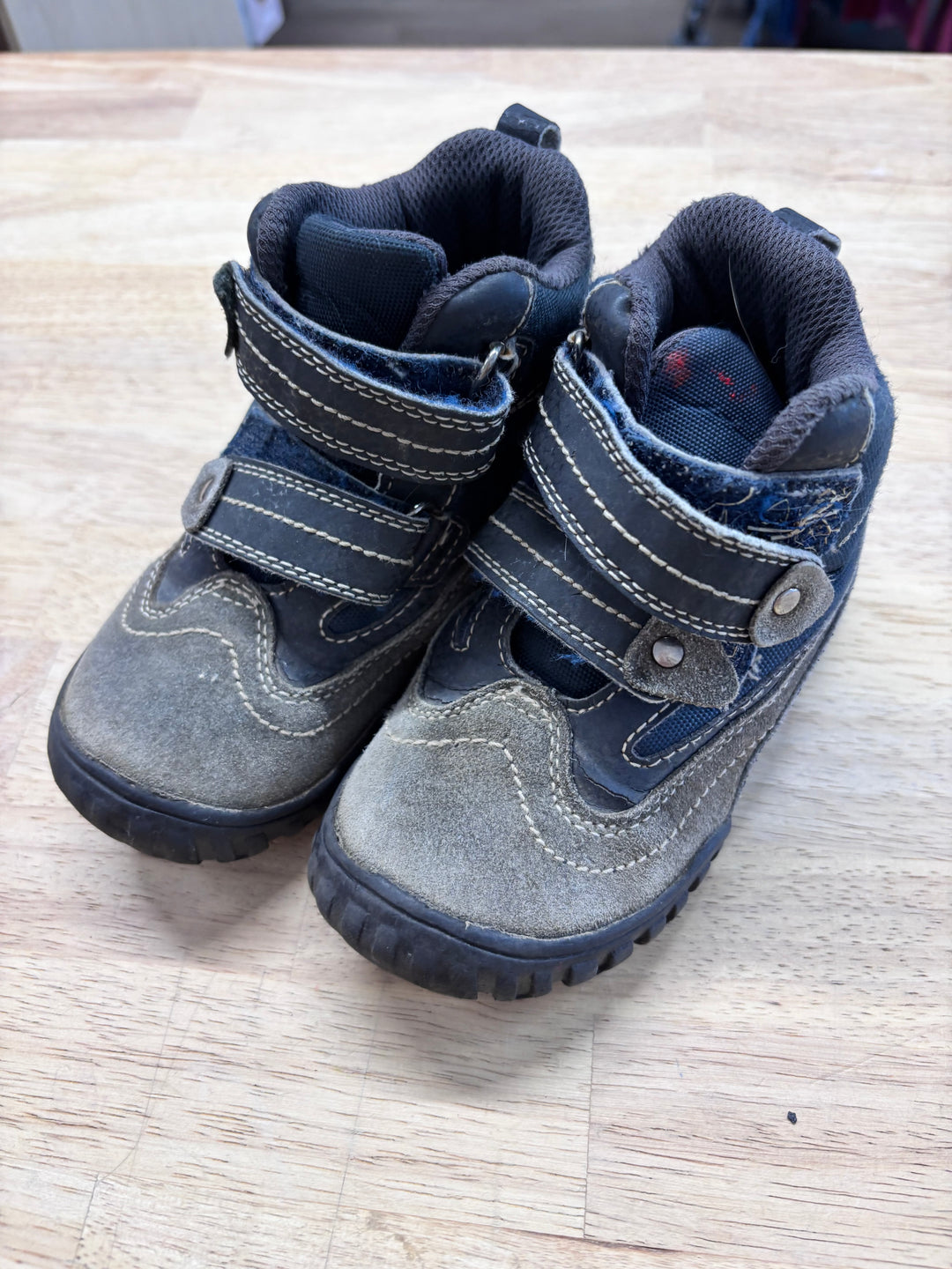 Little Blue Ankle Boots