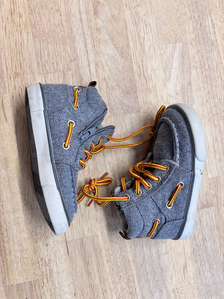 Gap Size 7 Felted Grey Ankle Boots