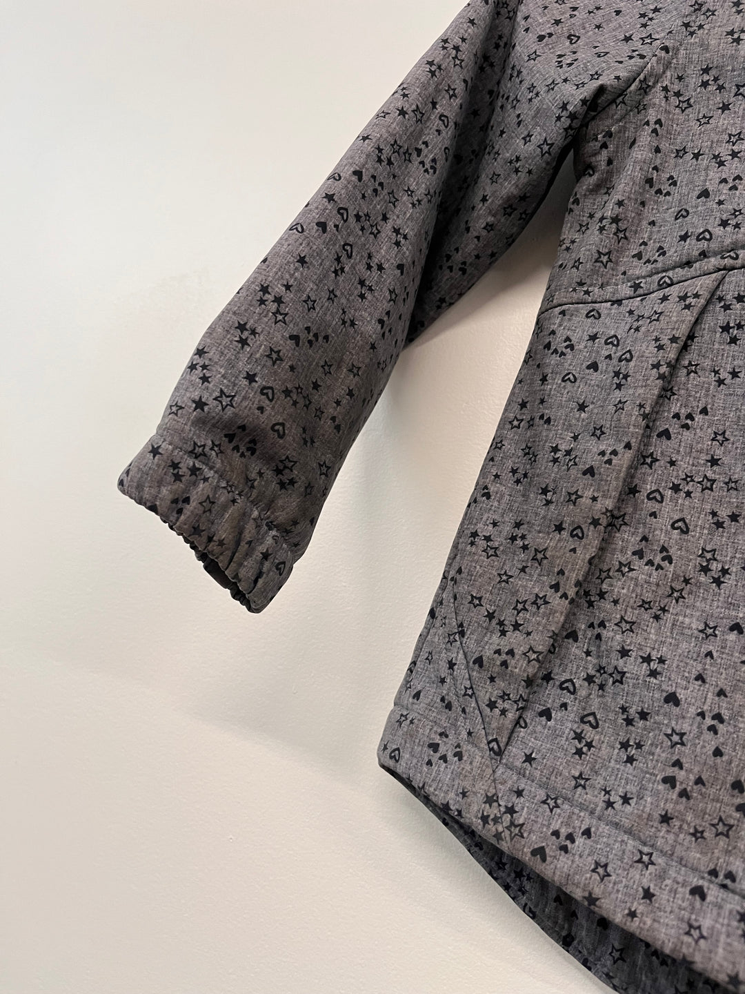 George Size 6 Grey Print Jacket FAIR