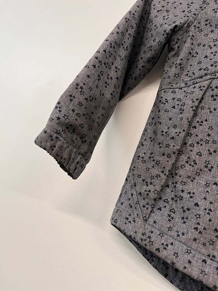 George Size 6 Grey Print Jacket FAIR