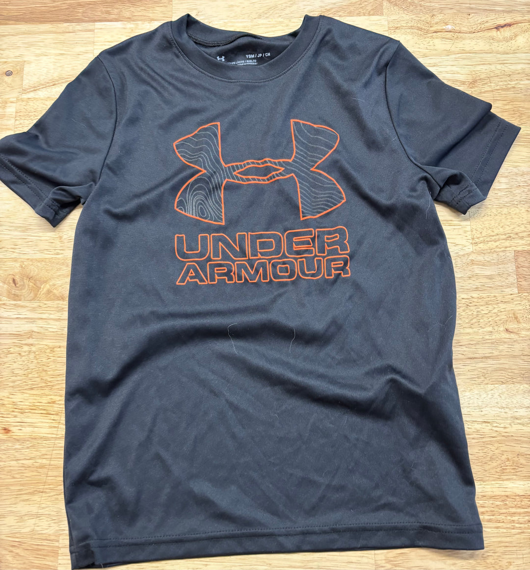 Under Armour Youth Small Black Tee