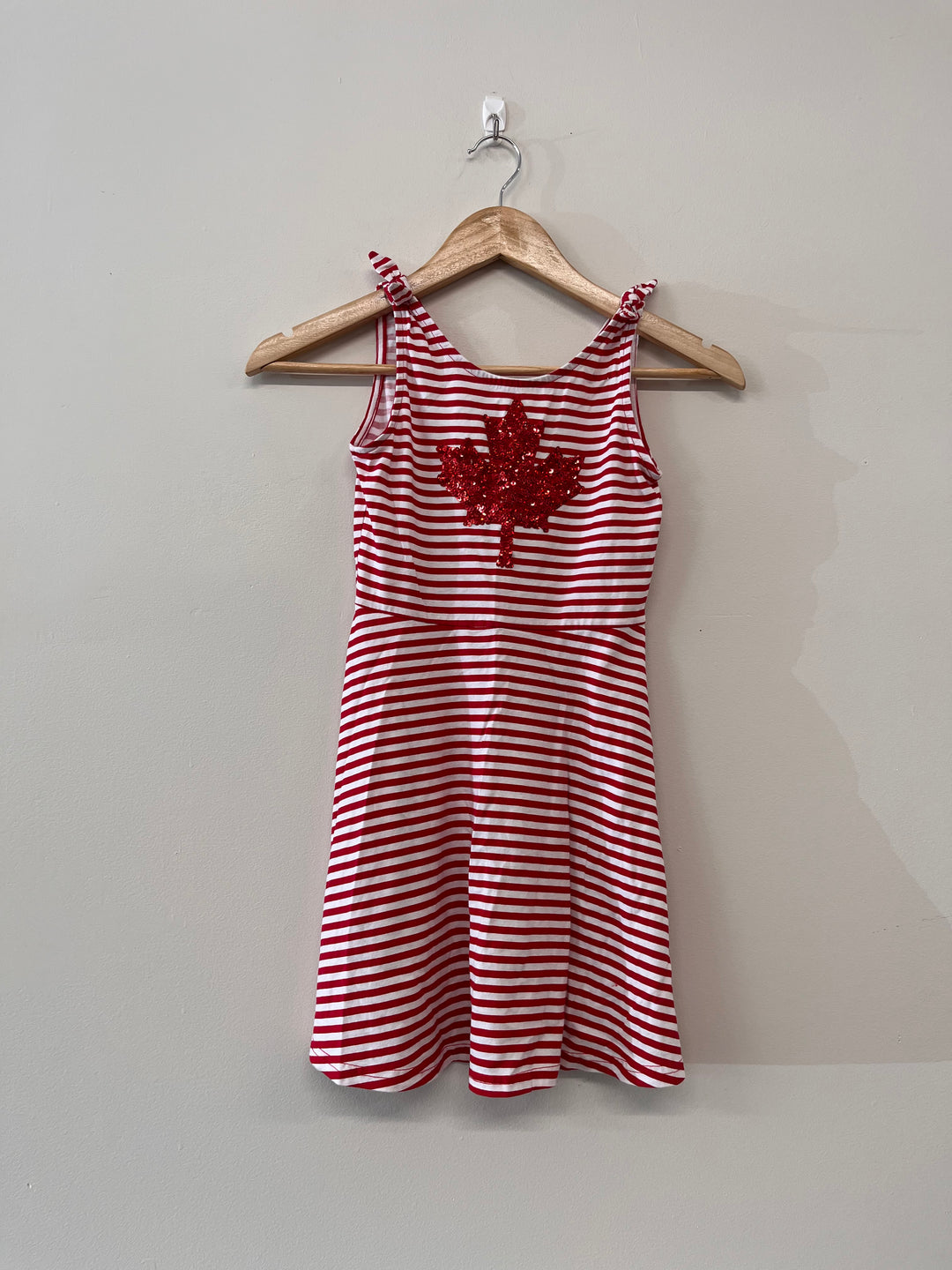 Children’s Place Size 7/8 Maple Leaf Dress CANADA