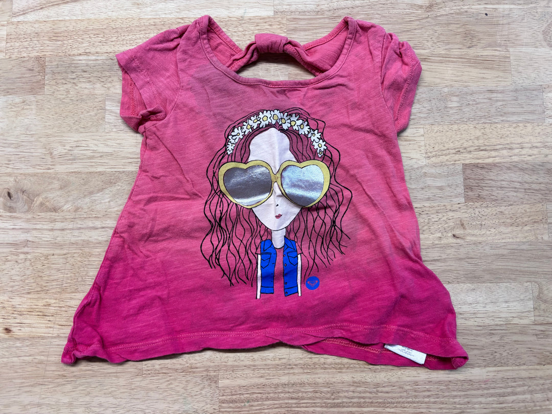 Roxy Teenie Size 4 Graphic Tee play