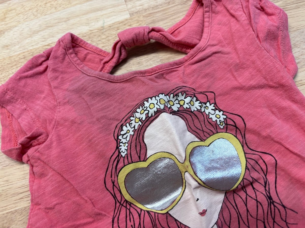 Roxy Teenie Size 4 Graphic Tee play - Nest and Sprout - Consignment