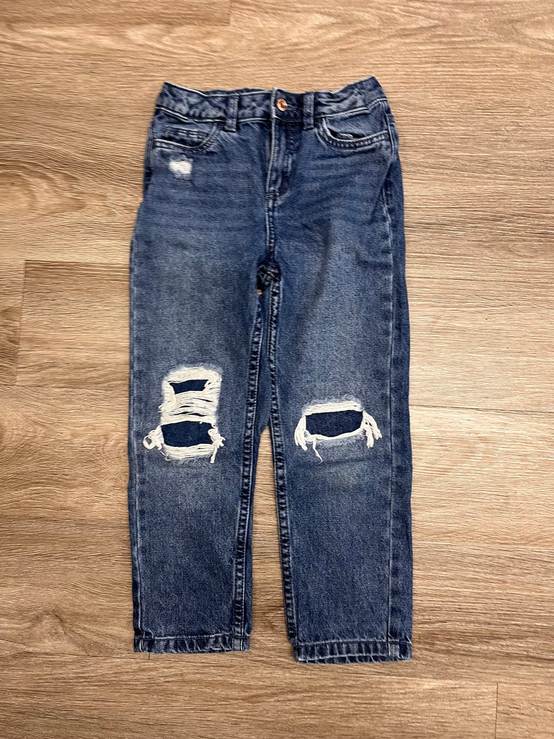 George Size 6 Distressed Denim