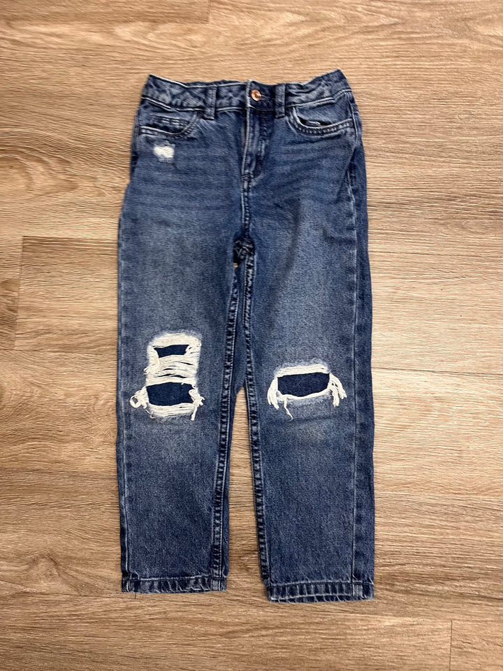 George Size 6 Distressed Denim