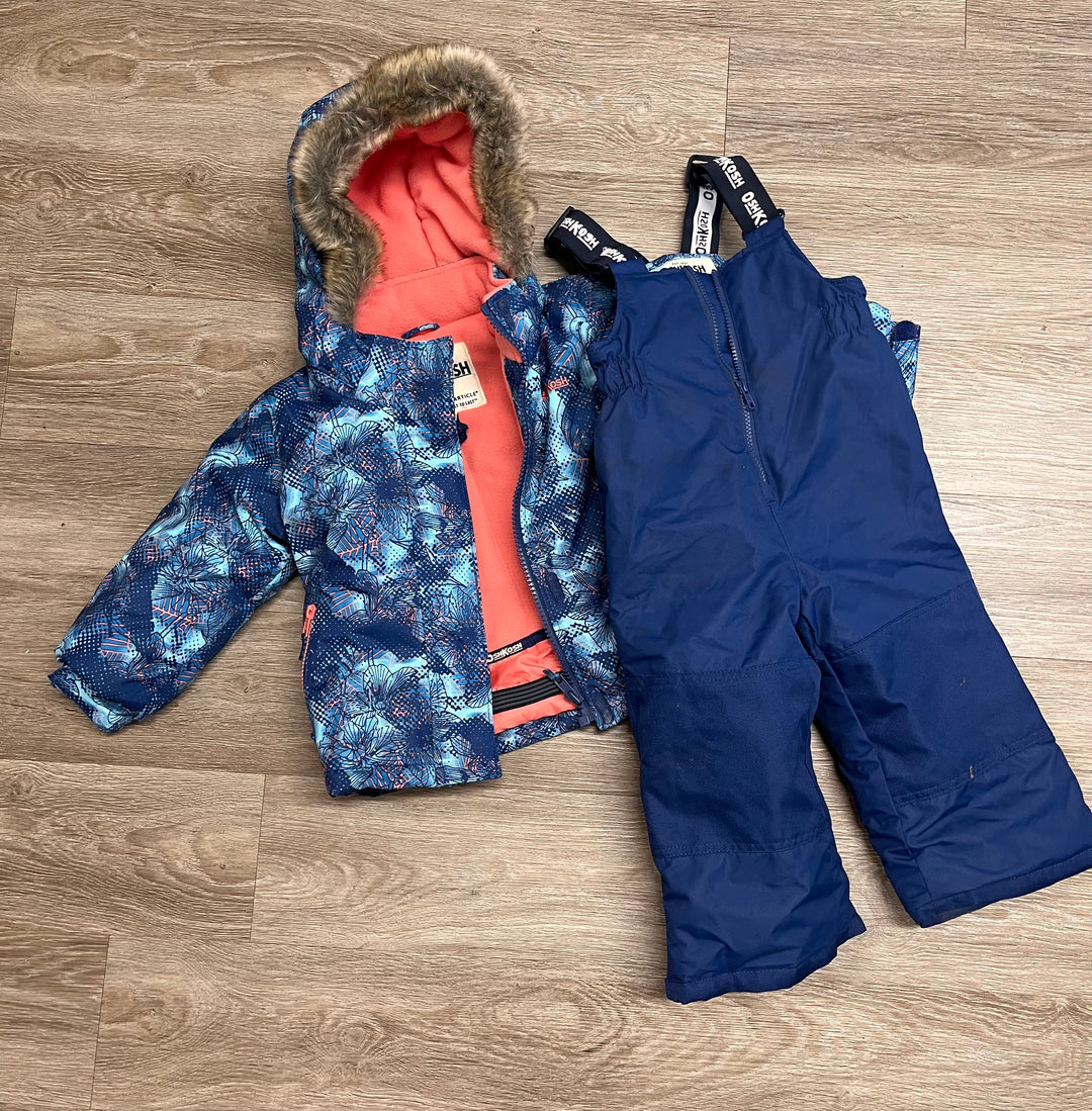 OshKosh Size 2T Snowsuit Set