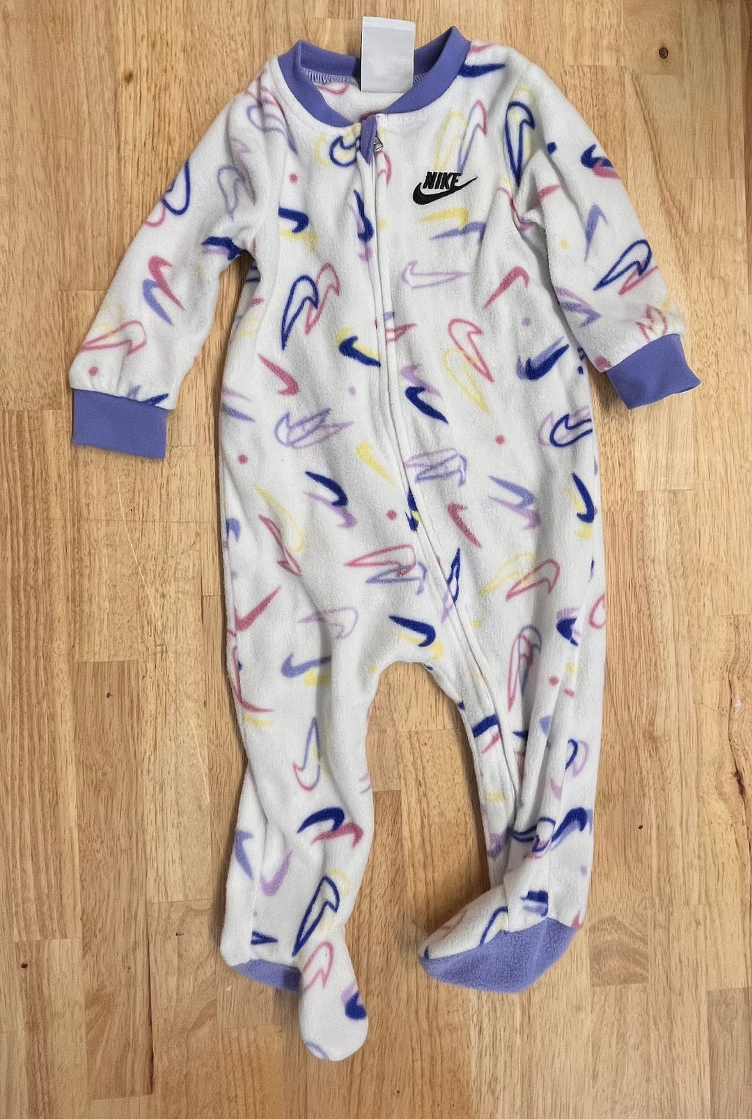 Nike Size 9M Fleece Sleeper