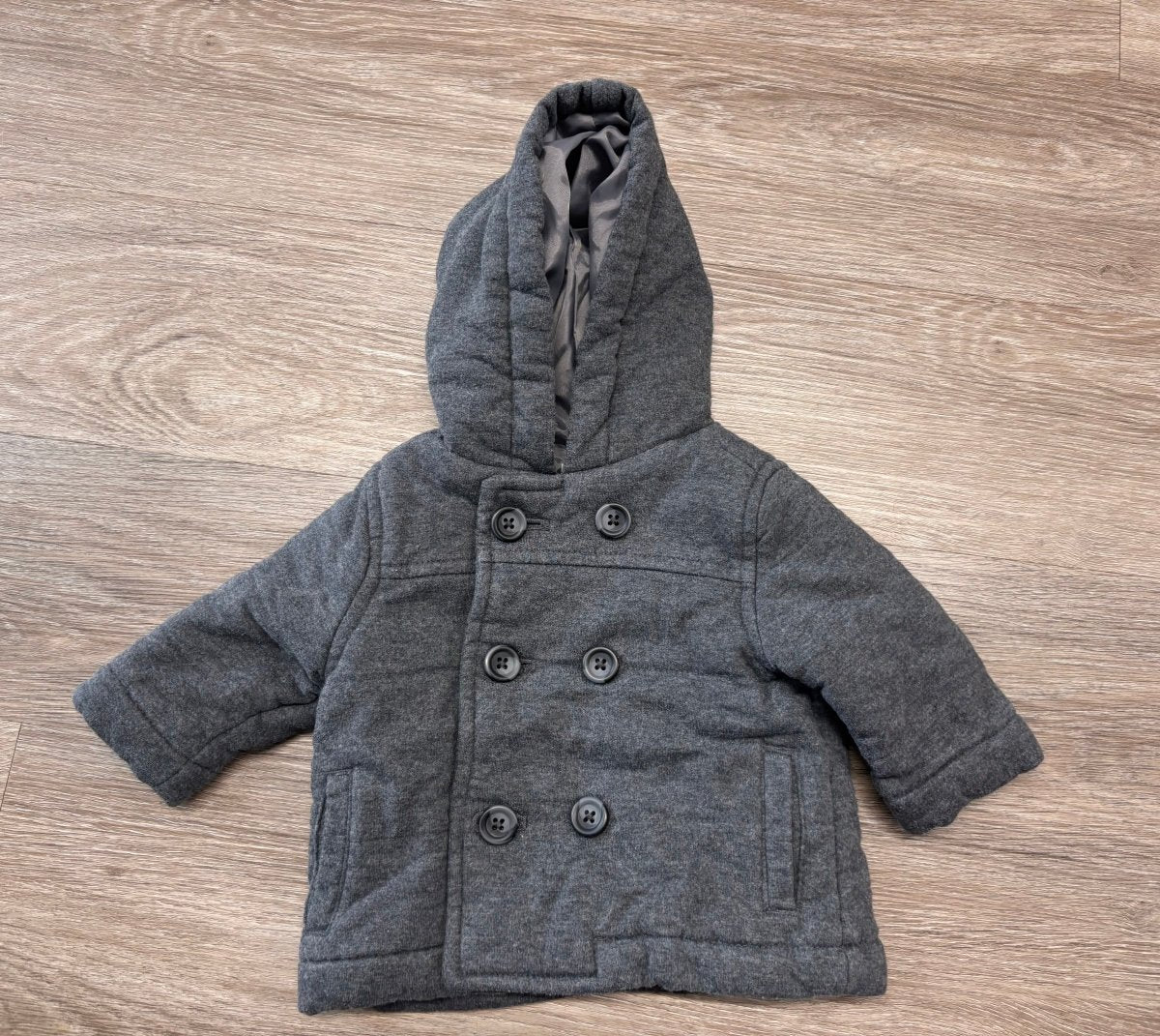 Old Navy Light Grey Puffy Jacket - Nest and Sprout-Consignment