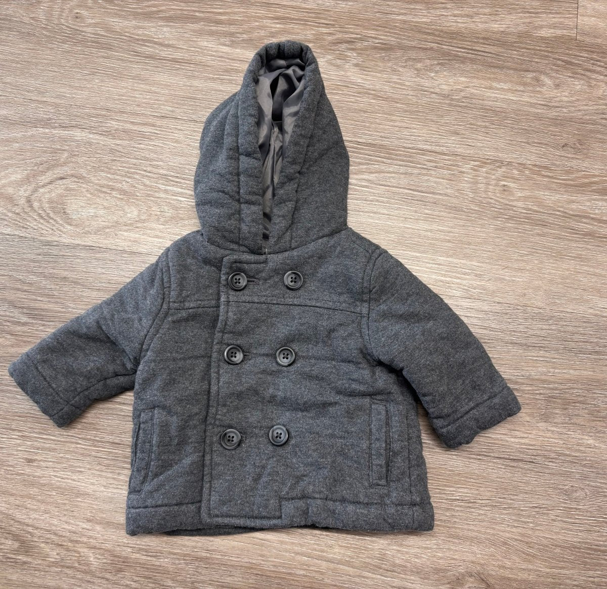 Old Navy Light Grey Puffy Jacket - Nest and Sprout-Consignment