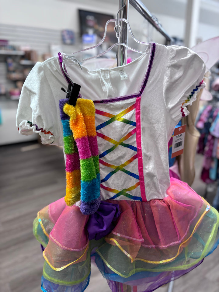 Rainbow Unicorn Costume, 12-14 Years
