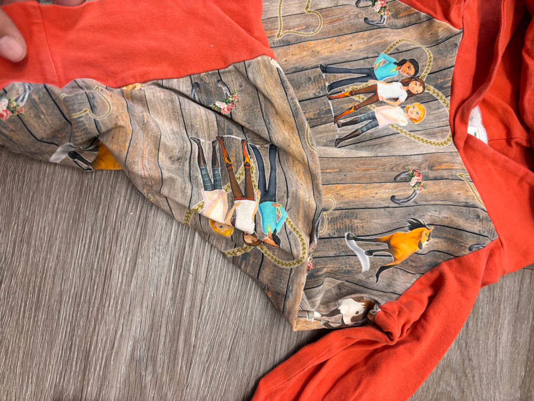 Squishy Lovable Creations Grow-With-Me Hoodie – Spirit Print 6/7