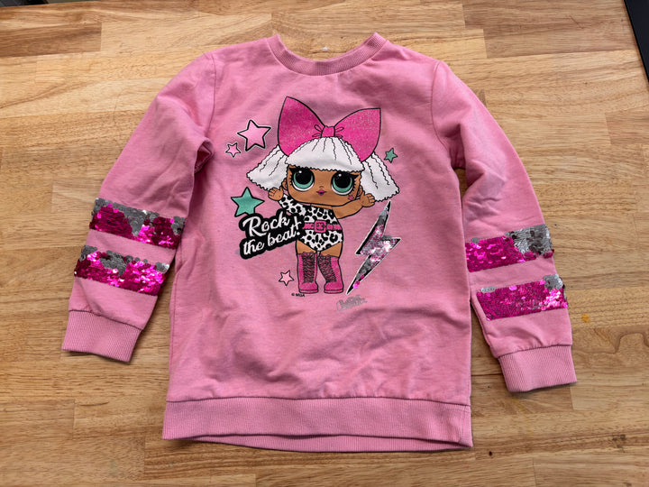 LOL Surprise Sweatshirt – Light Pink, Size 6