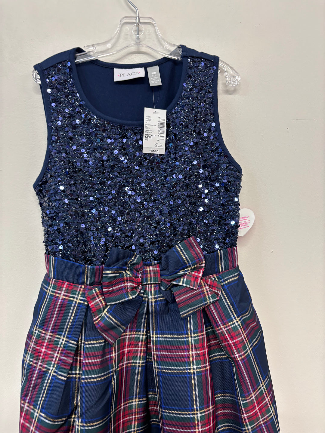 Children's Place Holiday Dress (7/8) NWT