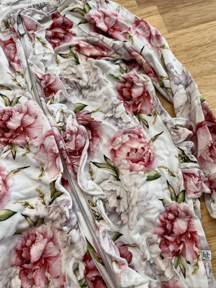 Posh Peanut 0–3M – Pink Floral Sleeper