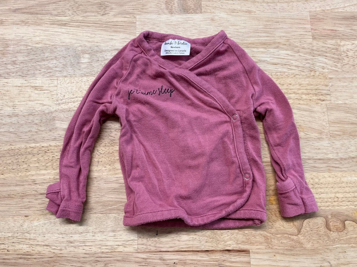 Bambi & Birdie NB – Kimono Top - Nest and Sprout - Consignment