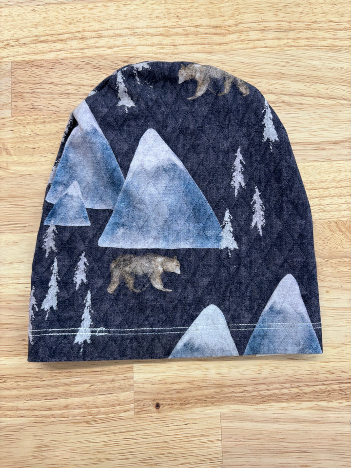 BB Beanie, Mountain Print