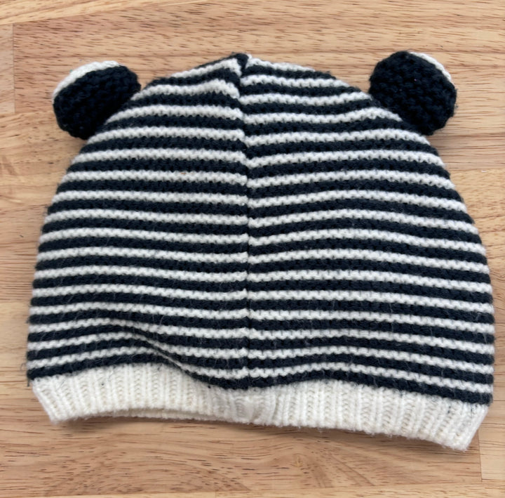 Knit Hat with Bear Ears, 3-9 Months