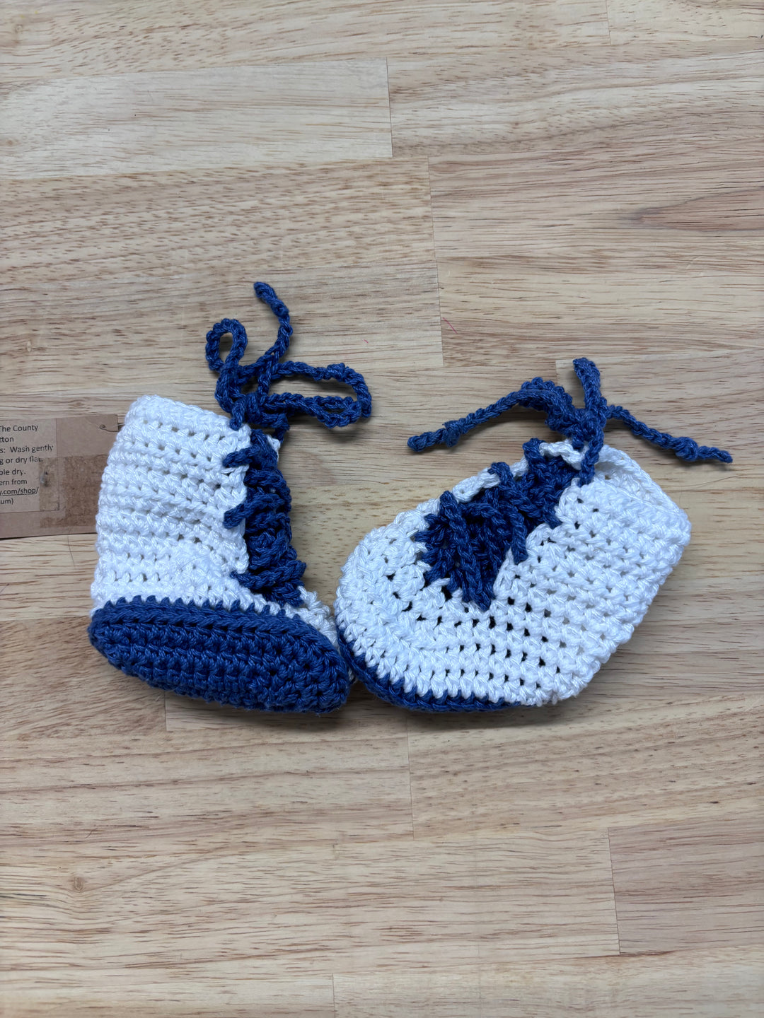 The Pip Crochet Booties, 0-6 Months (NWT)