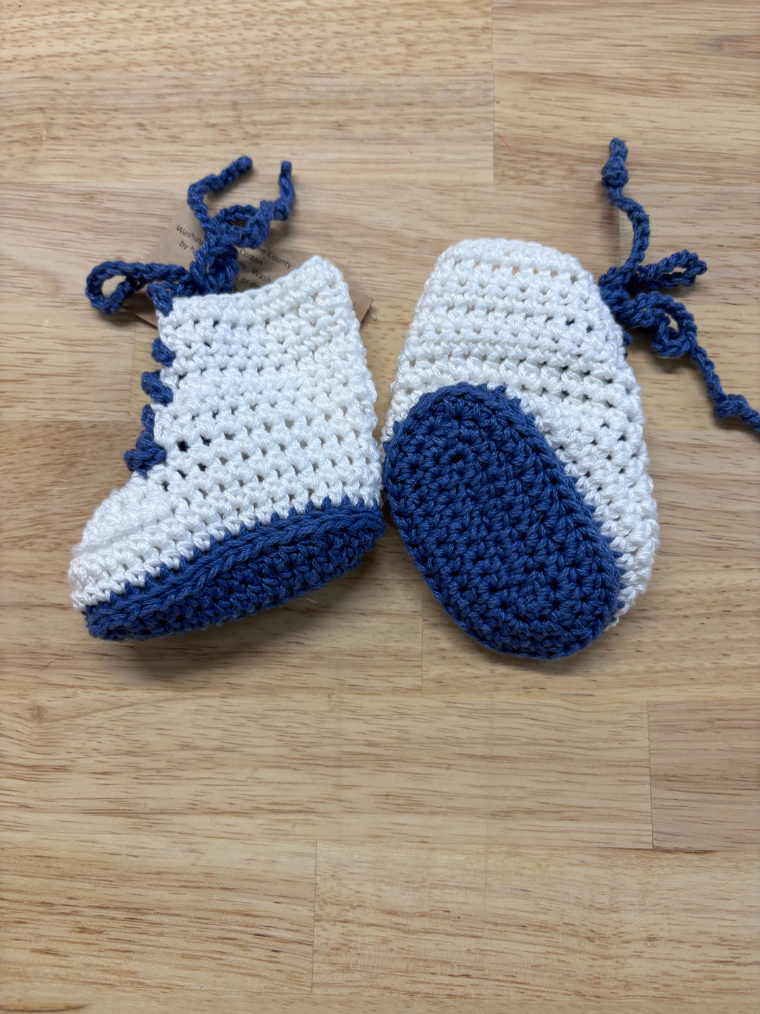 The Pip Crochet Booties, 0-6 Months (NWT)