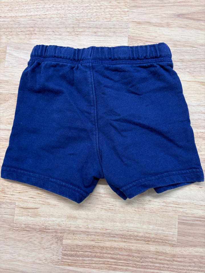 Carter's Shorts, 12 Months (Navy with Red Tie)