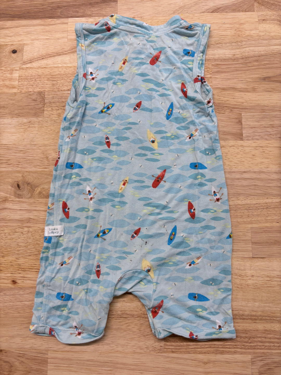 Loulou Lollipop Short Romper, 12-18 Months (Kayaks) | imperfect