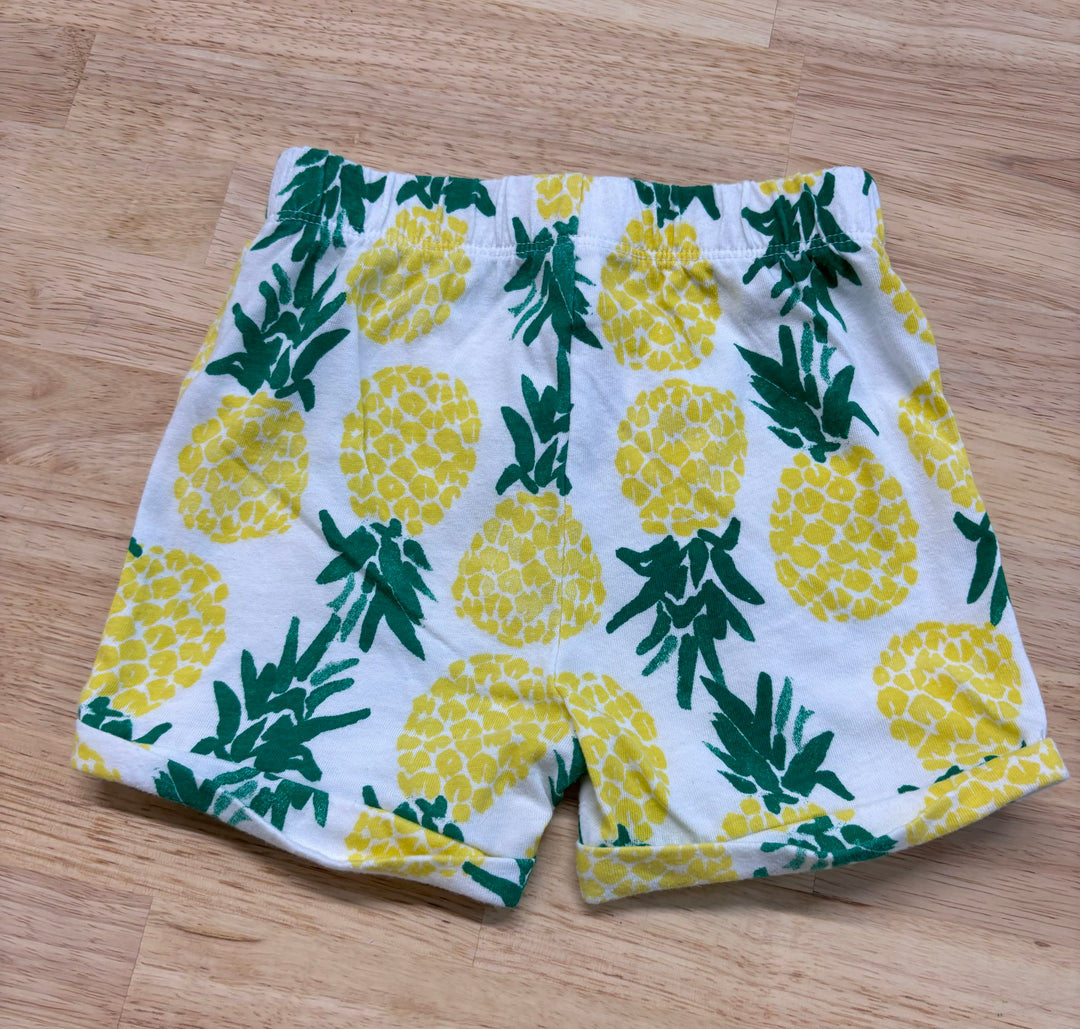 Joe Fresh Shorts, 6-12 Months (Pineapples)