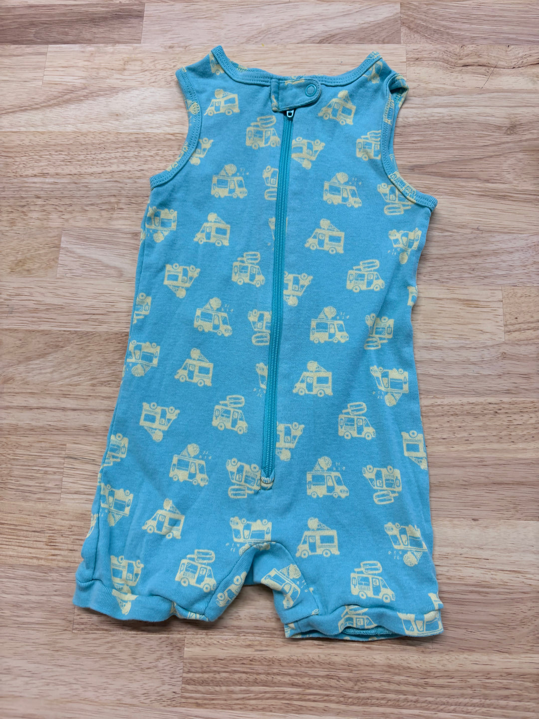 Joe Fresh Sleeveless Romper, 12-18 Months (Ice Cream Trucks)