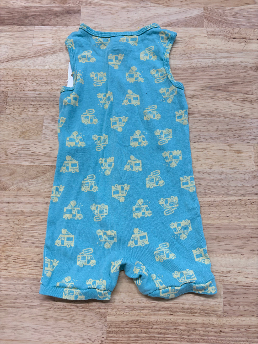 Joe Fresh Sleeveless Romper, 12-18 Months (Ice Cream Trucks)