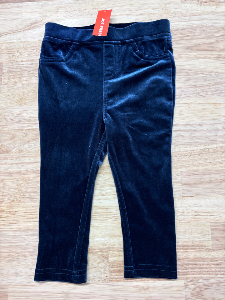 Joe Fresh Velvet Leggings, 12-18 Months (NWT)