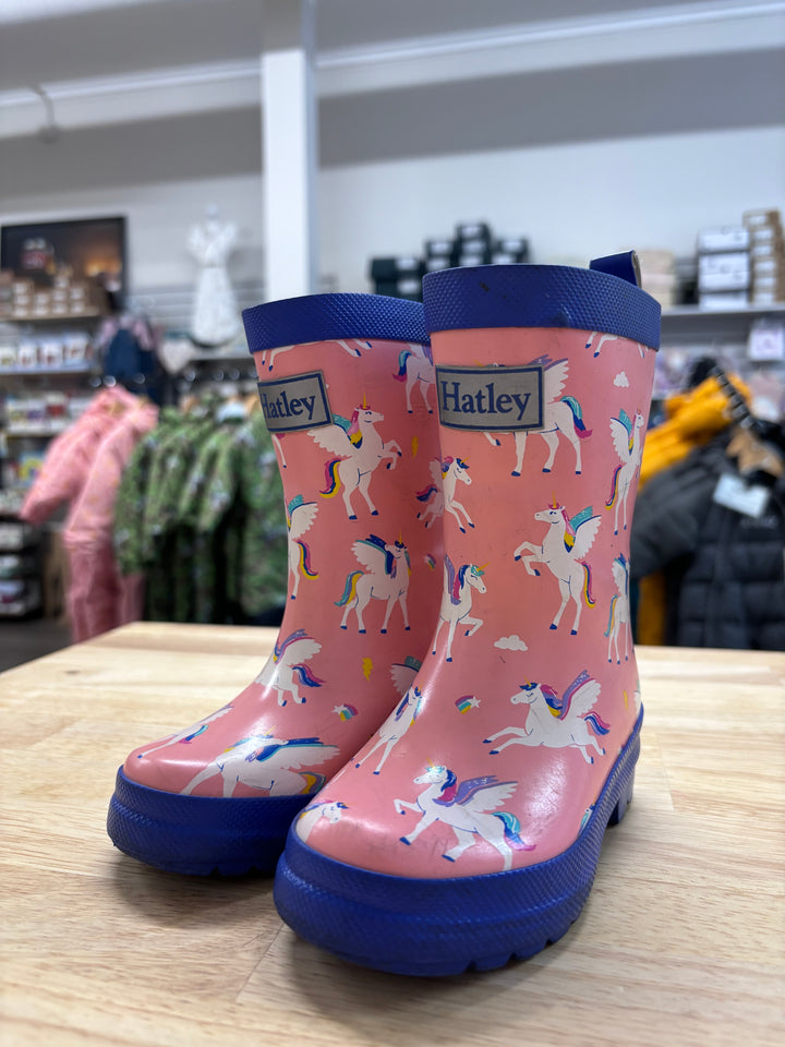 Hatley Rubber Boots, Size 6 (Pegasus)