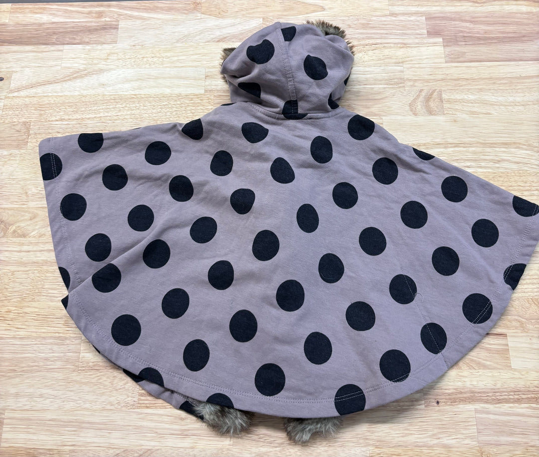 Cynthia Rowley Poncho, 2T (Fleece)