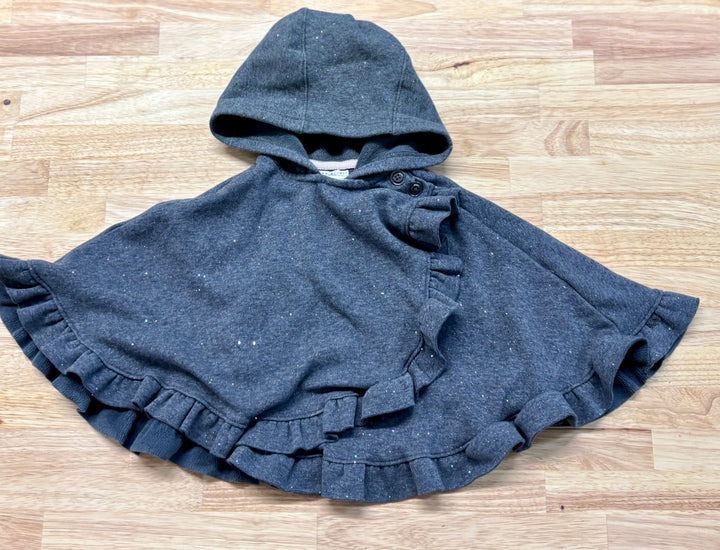 Max Studio Baby Poncho, 24 Months (Grey)